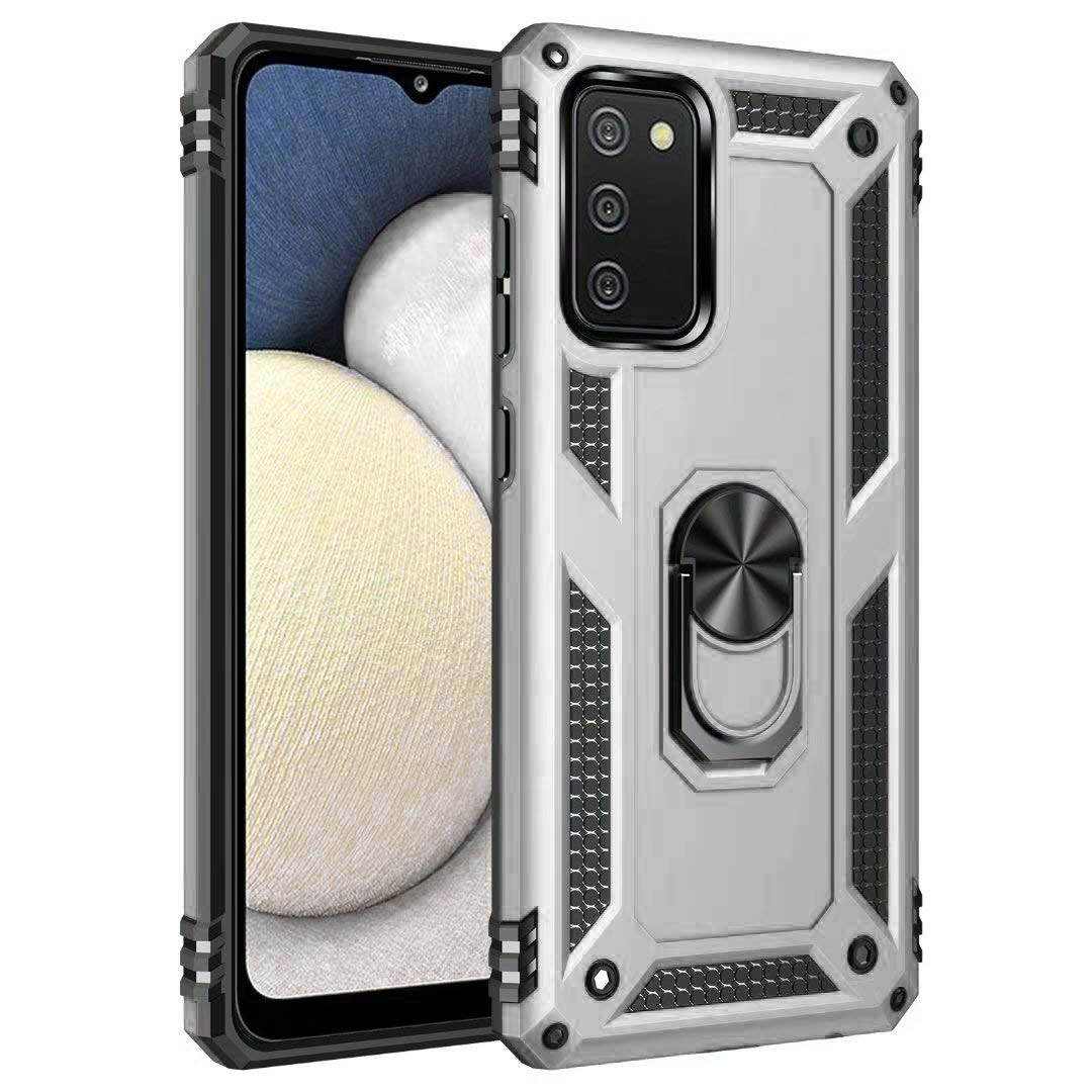 Coque hybride avec anneau pour Samsung Galaxy A03s Coque hybride avec anneau pour Samsung Galaxy A03s